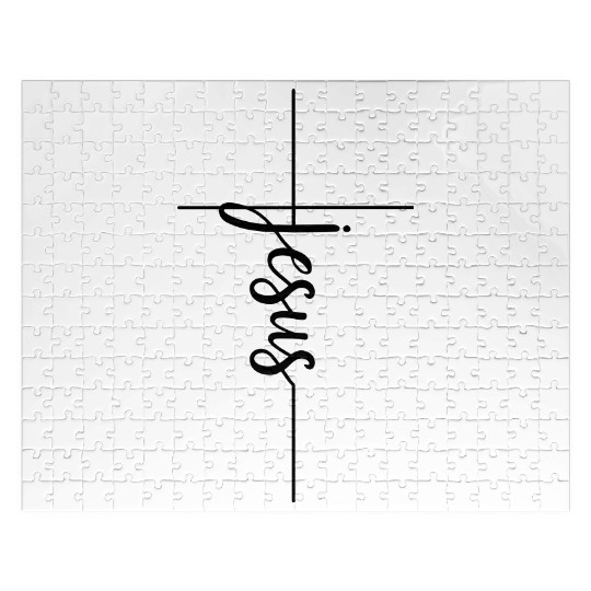 Jesus Cross, Christian clothing, cool Christian Jigsaw Puzzles