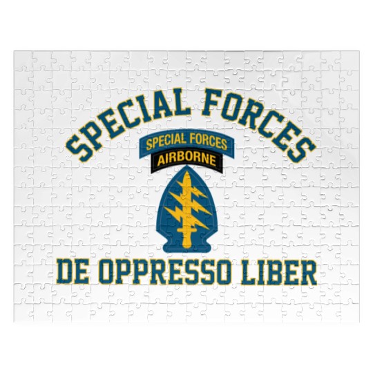 Army Special Forces Green Beret Jigsaw Puzzles