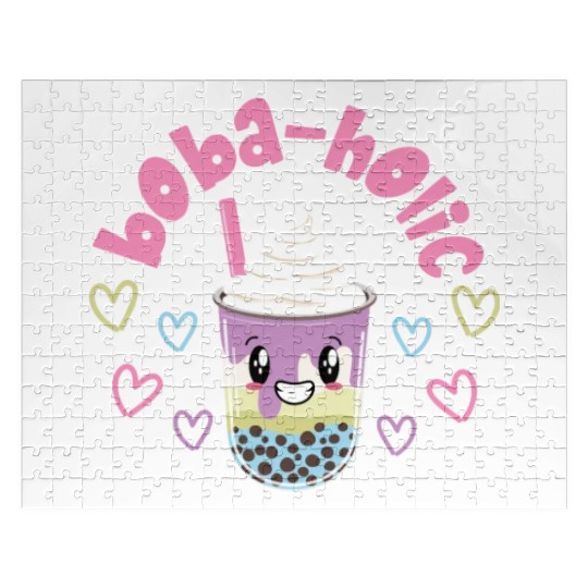 Bubble Boba Tea Jigsaw Puzzles