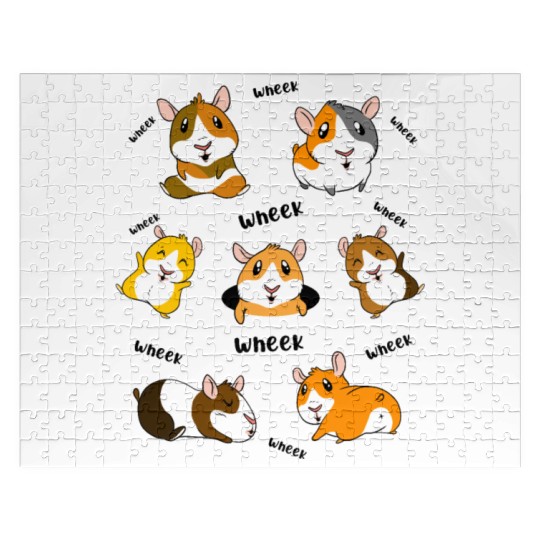 Guinea Pig Life Is Better With Guinea Pigs Jigsaw Puzzles