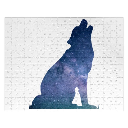 Galaxy Wolf Jigsaw Puzzles