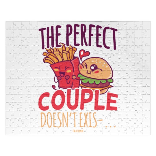 French fries and hamburger buns Jigsaw Puzzles