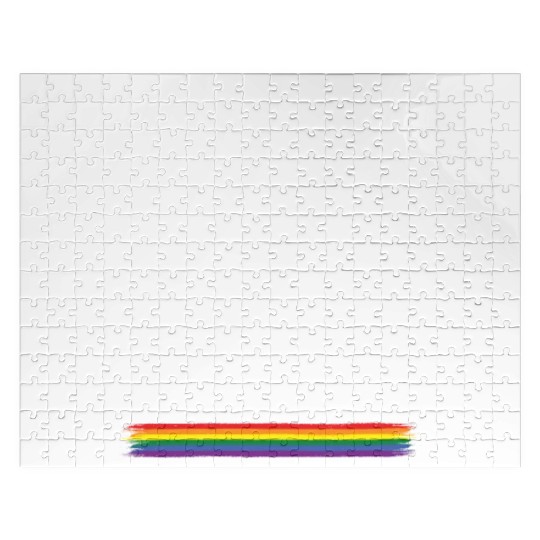Gay Couple Homosexual LGBTQ Queer Pride Jigsaw Puzzles