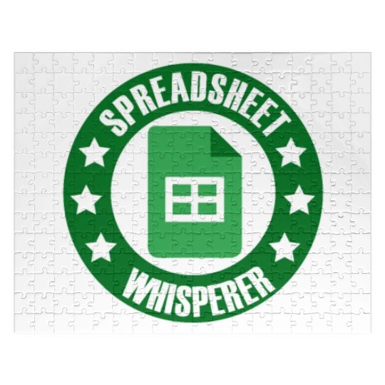 Spreadsheet Whisperer Excel Accountant Accounting Jigsaw Puzzles