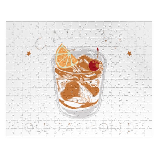 Call Me Old Fashioned Whiskey Drinking Jigsaw Puzzles
