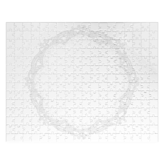 snow-white cake lace as a frame and decoration Jigsaw Puzzles