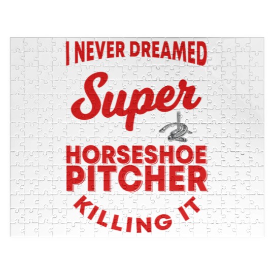 Horseshoe Pitcher Jigsaw Puzzles