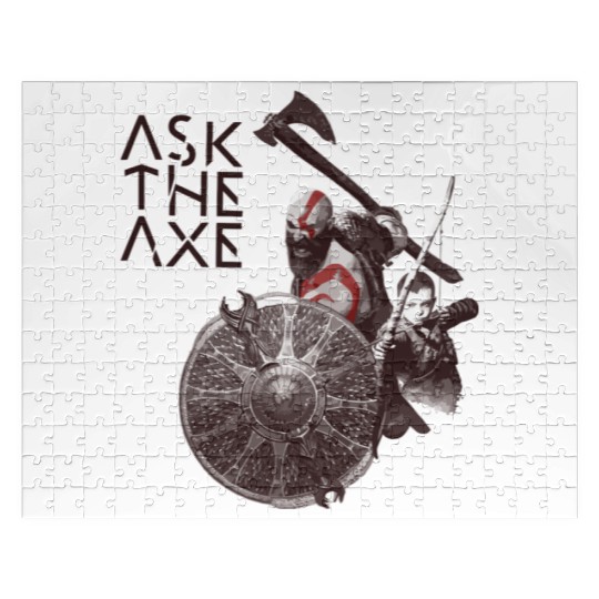 God Of War Ask The Axe Jigsaw Puzzles