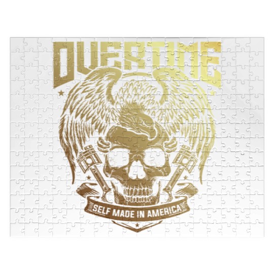 OVER TIME MECANO SELF MADE IN AMERICA Jigsaw Puzzles