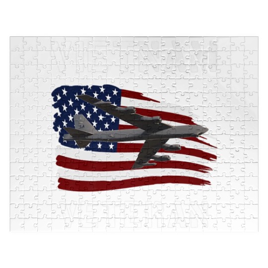 Vietnam Veteran B52 Stratofortress Bomber Plane Us Jigsaw Puzzles