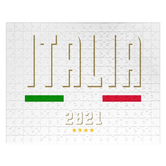 italia Soccer Jersey 2021 - italian Football Jigsaw Puzzles