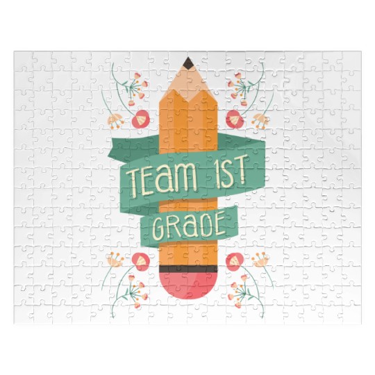 Back To School Student Teacher Team 1St Grade Jigsaw Puzzles