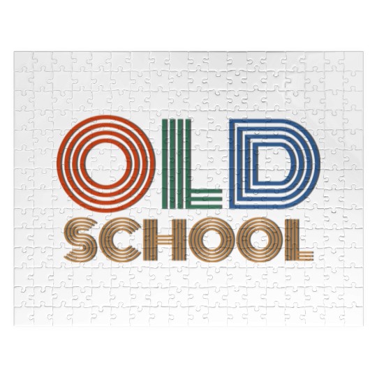 OLD SCHOOL Jigsaw Puzzles