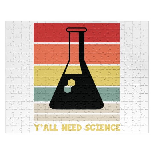 Y All Need Science Puns Cool Gifts For Geek Genius Jigsaw Puzzles