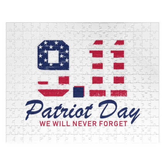 Patriot Day Never Forget 9 11 Anniversary Jigsaw Puzzles