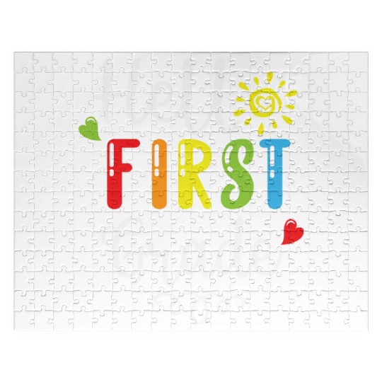 Hello 1st First Grade - Back To School Funny Kids Jigsaw Puzzles