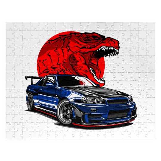 GTR R34 Jigsaw Puzzles
