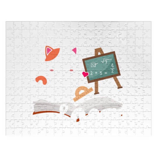 I Love Math And Cats Mathematics Jigsaw Puzzles