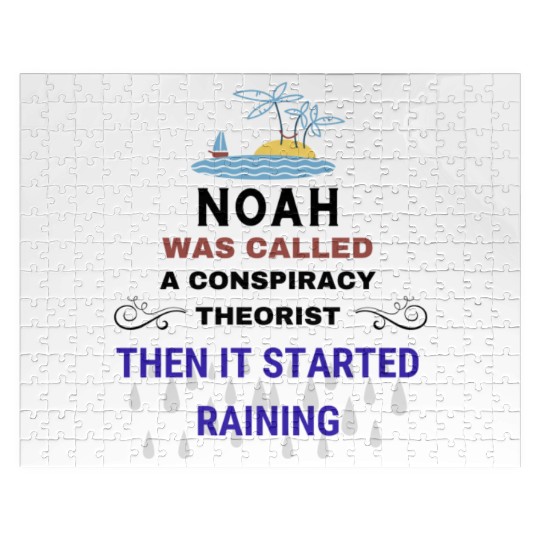 Conspiracy Theory of Noah's Ark Jigsaw Puzzles