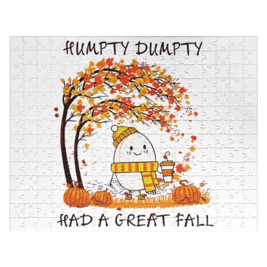 Humpty Dumpty Had A Great Fall Thanksgiving Autumn Jigsaw Puzzles