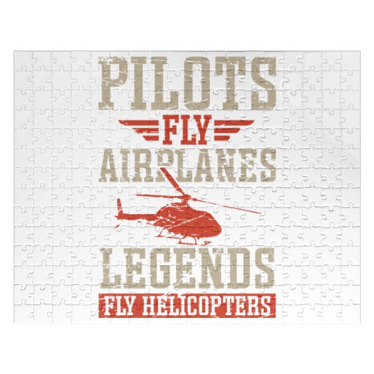 Aviator Pilots Fly Airplanes Legends Helicopters Jigsaw Puzzles