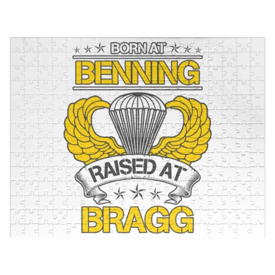 Fort Bragg Airborne Division US Army Veteran Jigsaw Puzzles