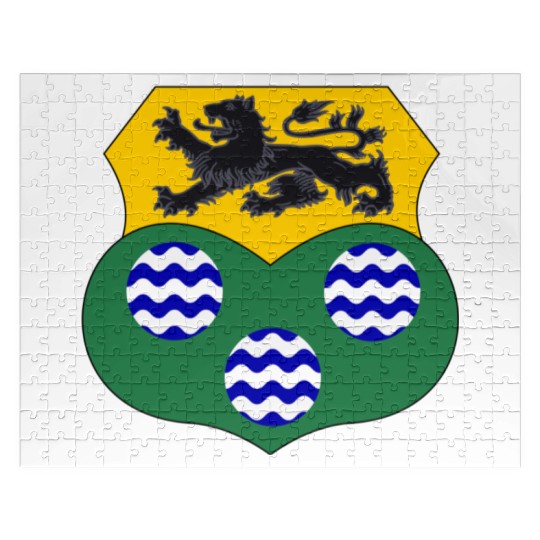 Coat of Arms of County Leitrim, Ireland Jigsaw Puzzles