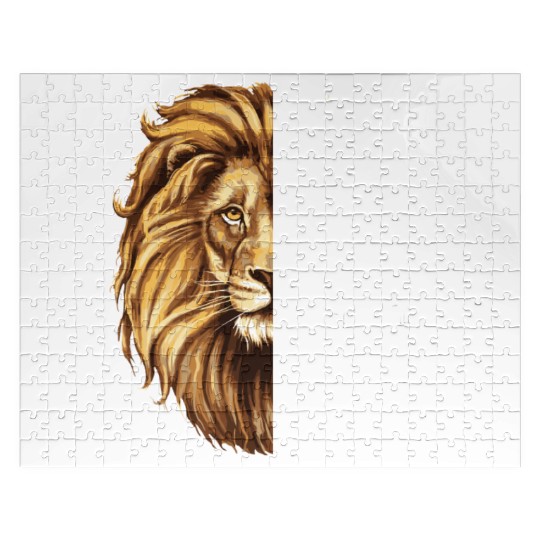 Christian Religious Gifts Men Him Lion Judah Verse Jigsaw Puzzles