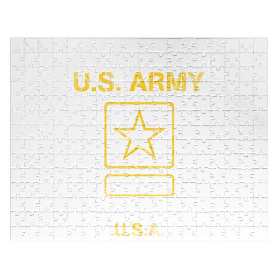 US Army Veteran Army Dad Military Veterans Day Jigsaw Puzzles