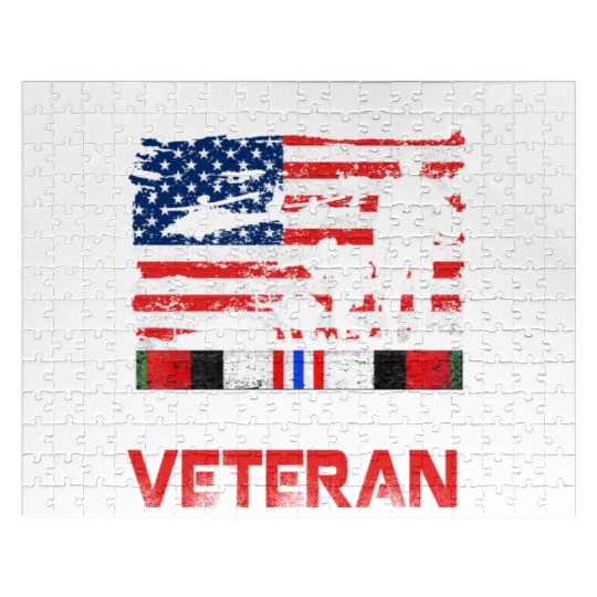 Afghanistan Combat Veteran US Veteran Military Jigsaw Puzzles
