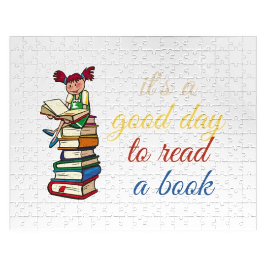 it's a good day to read a book Jigsaw Puzzles