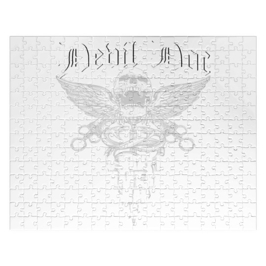 Devil Doc US Navy Corpsman Badass Army Veteran Jigsaw Puzzles