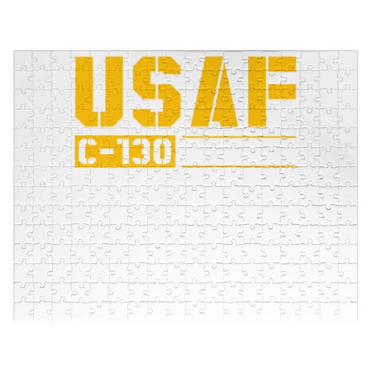 C 130 Hercules US Airborne Fighter Pilot Jigsaw Puzzles