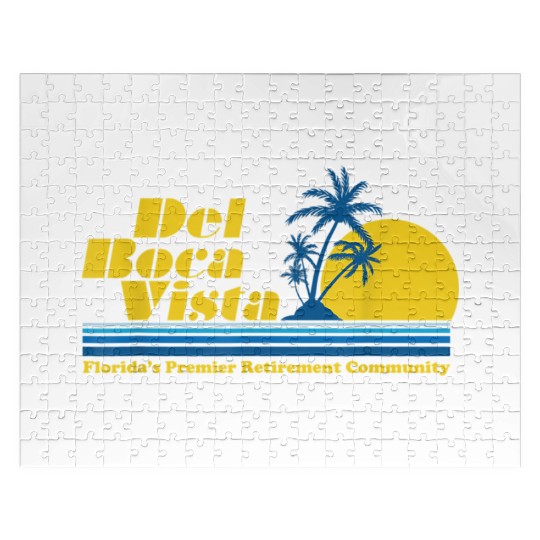 Del Boca Vista Retirement Community Funny No 2376 Jigsaw Puzzles