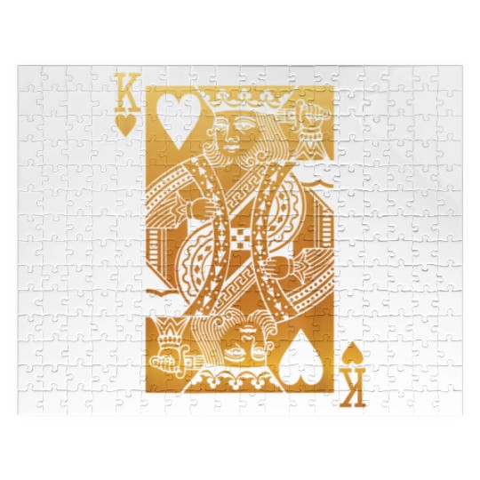 King of Hearts Card 5884 Jigsaw Puzzles