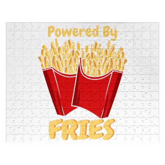 French Fries: Powered With Fries Jigsaw Puzzles