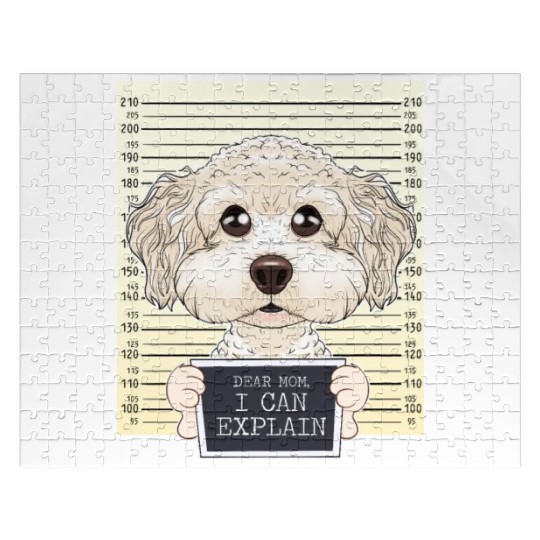 Dear Mom I Can Explain I Bichon Frise Mom I Bichon Jigsaw Puzzles