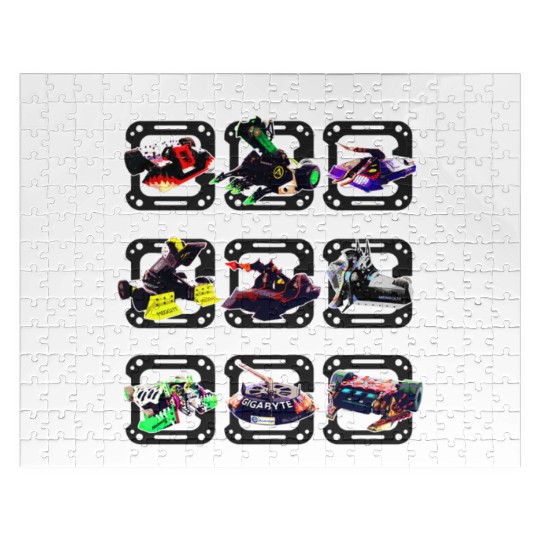 BattleBots Group Robot Photo Box Up Jigsaw Puzzles, Mens