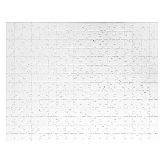 White Tribal Hawaiian Tattoo Boho Sea Turtle Jigsaw Puzzles