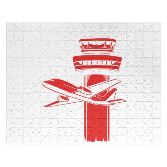 Pilot American Flag Air Traffic Controller Jigsaw Puzzles