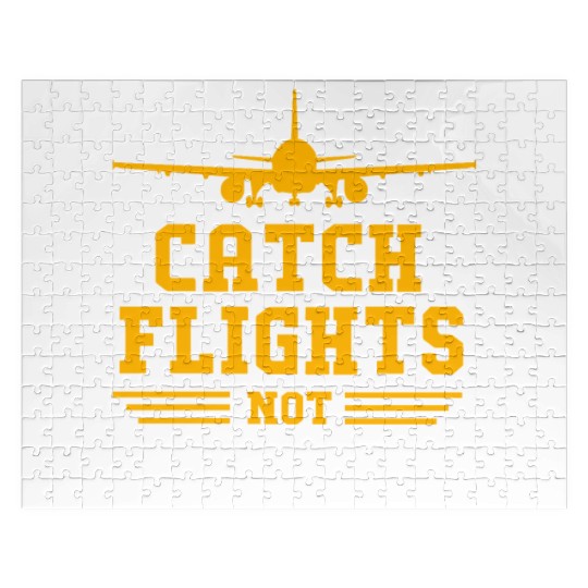 Air Traffic Controller Catch Flights Not Feelings Jigsaw Puzzles