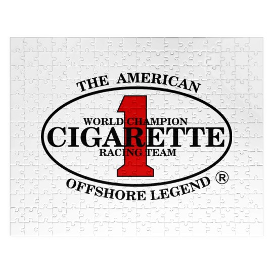 the american cigarette racing team offshore Legend Jigsaw Puzzles