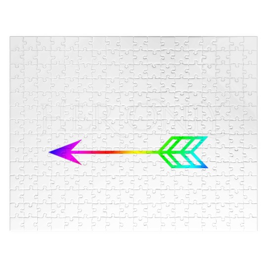 Cute Gay Couple Lesbian Valentines Day T Her Only Jigsaw Puzzles