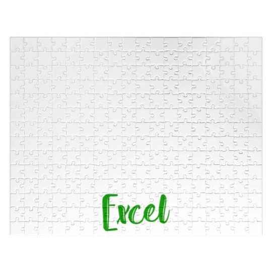 You´re excited about a new shortcut in EXCEL Jigsaw Puzzles