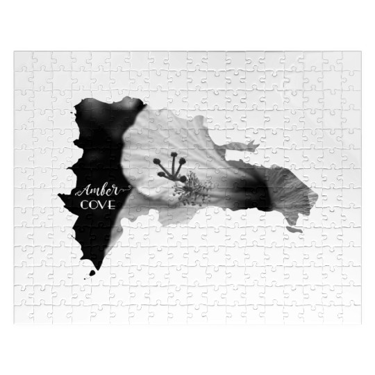 AMBER COVE Dominican Republic Map Puerto Plata DR Jigsaw Puzzles
