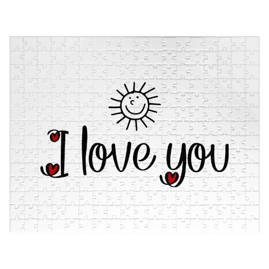 I love you Jigsaw Puzzles
