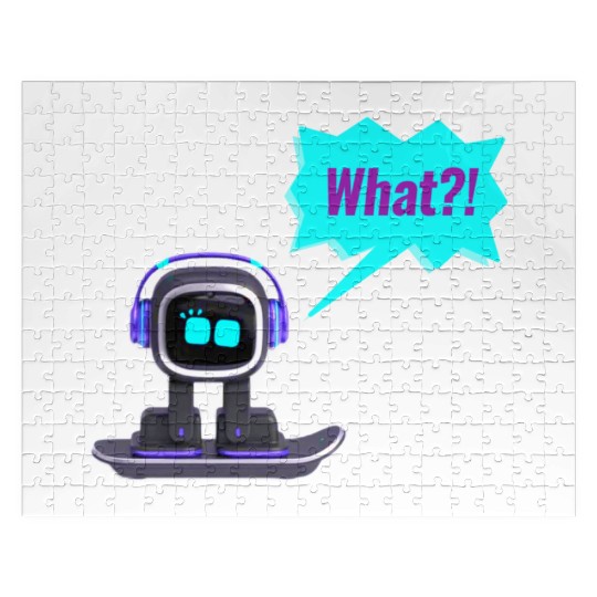 EMO Robot Sticker Jigsaw Puzzles