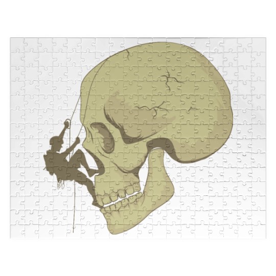Skull Bouldering Jigsaw Puzzles
