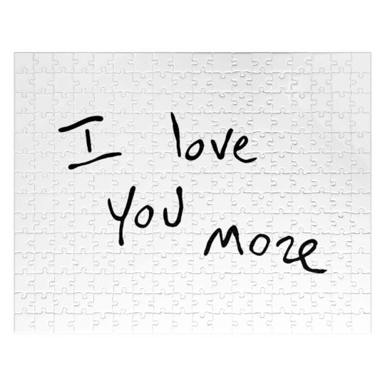 i love you Jigsaw Puzzles