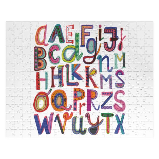 Kindergarten Teacher , Preschool Teacher Alphabet Jigsaw Puzzles